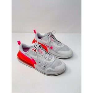 Nike Air Max Up Womens Shoes Gray Swoosh Athletic Low Top Running Sneakers US 10